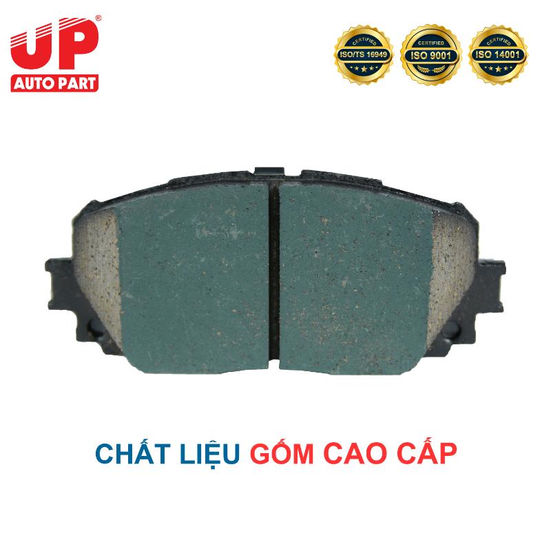 Má phanh bố thắng đĩa trước TOYOTA YARIS G đời 2014-2019