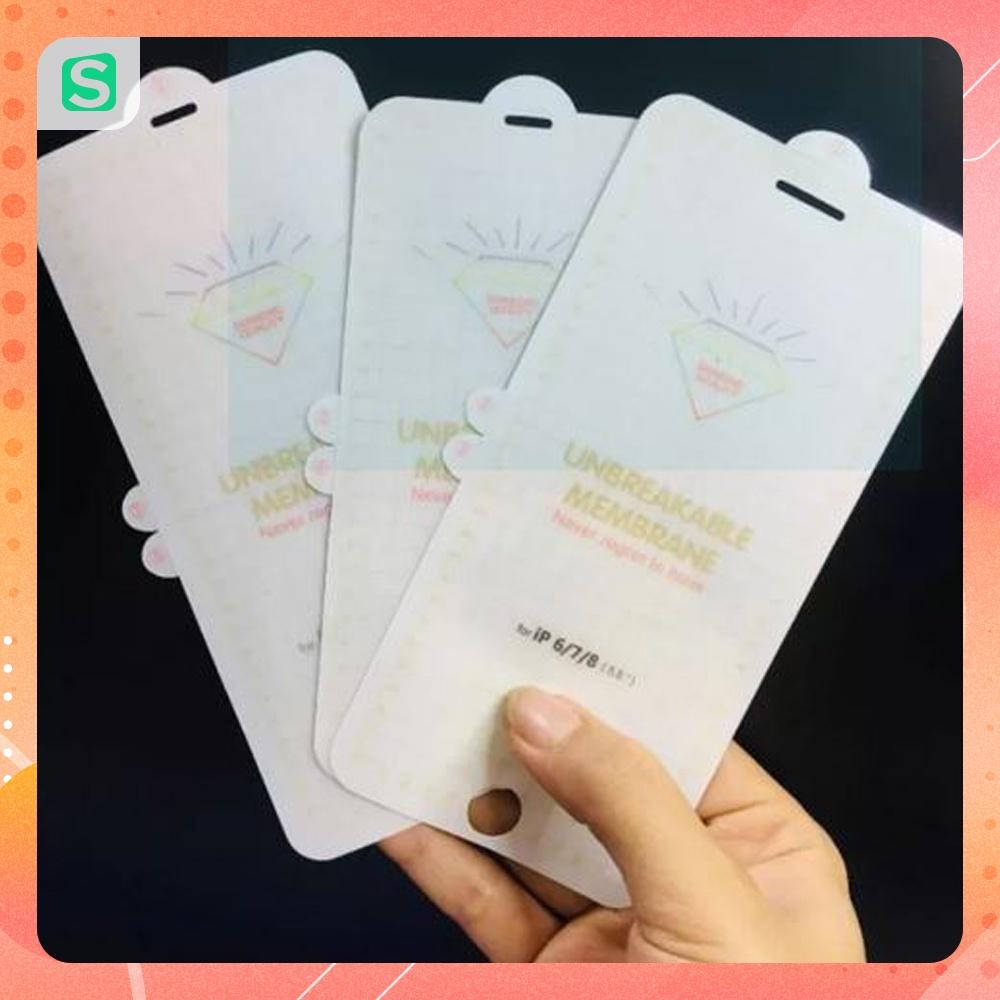 Miếng dán PPF chống vân tay cho iPhone từ 7 đến 12 Pro Max