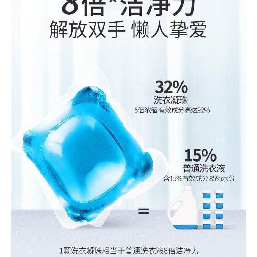Viên giặt xả quần áo
