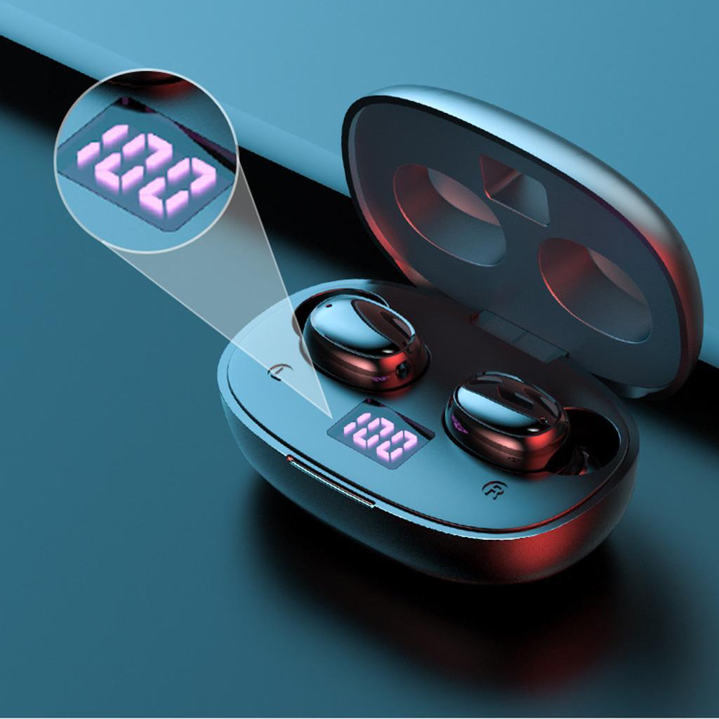 Waterproof Bluetooth 5.0 Headset Wireless Earphones Stereo Earbuds White