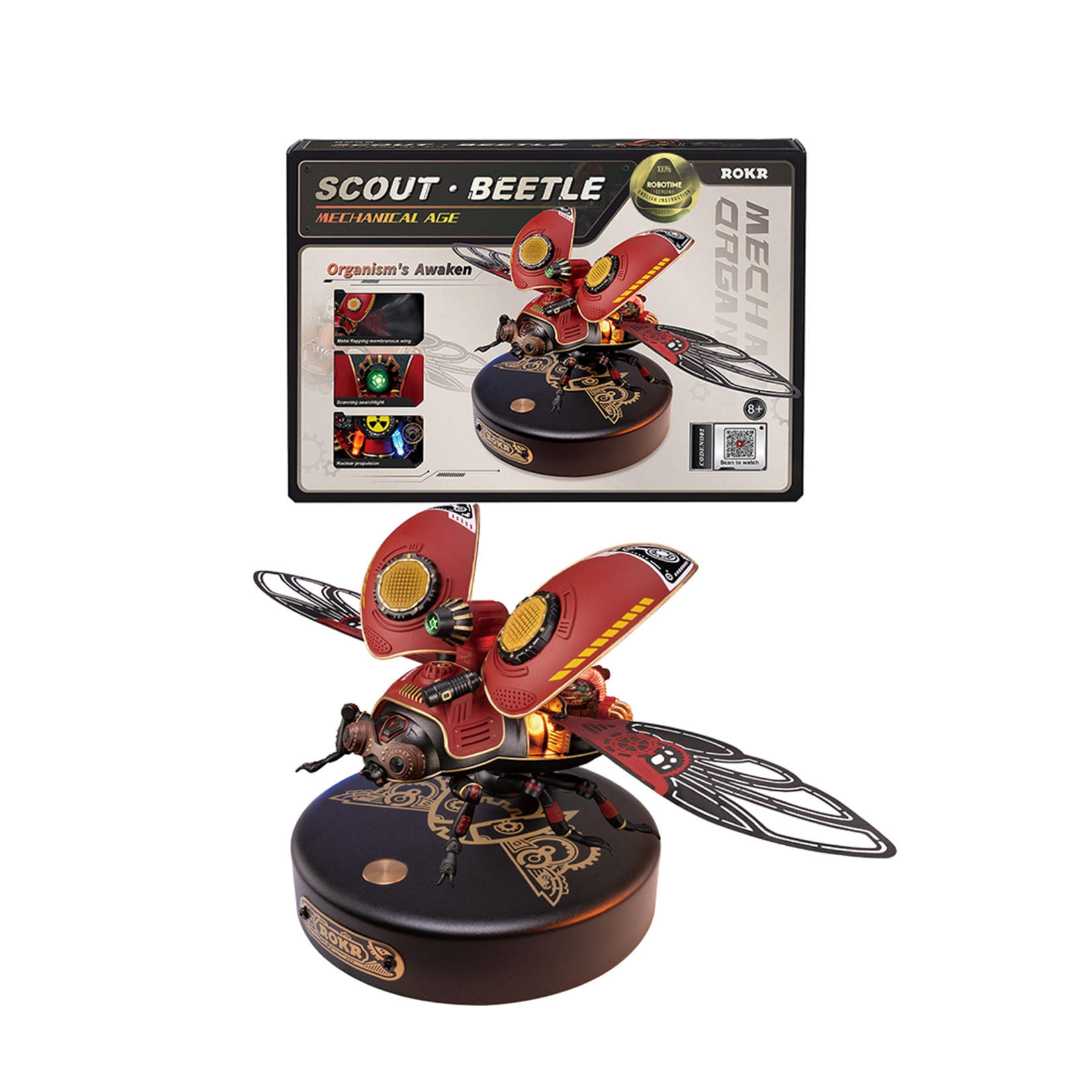 Mô hình Sinh vật Cơ động học Bọ Trinh Thám Scout & Storm Beetle