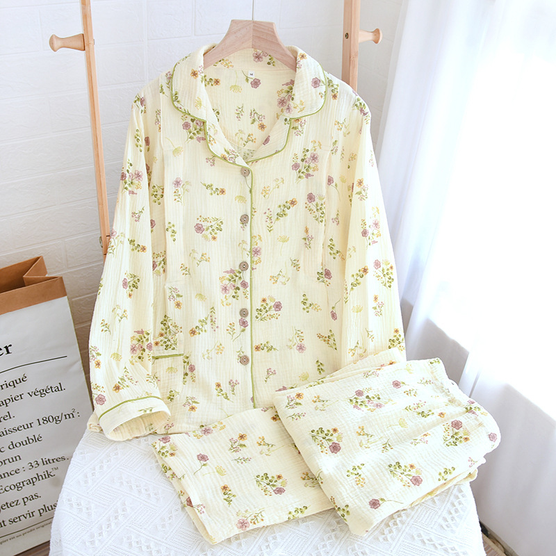 Bộ Đồ Bầu Và Sau Sinh Dài Tay AZ59 Có Khe Mở Cho Con Bú, Pijama Mặc Cữ