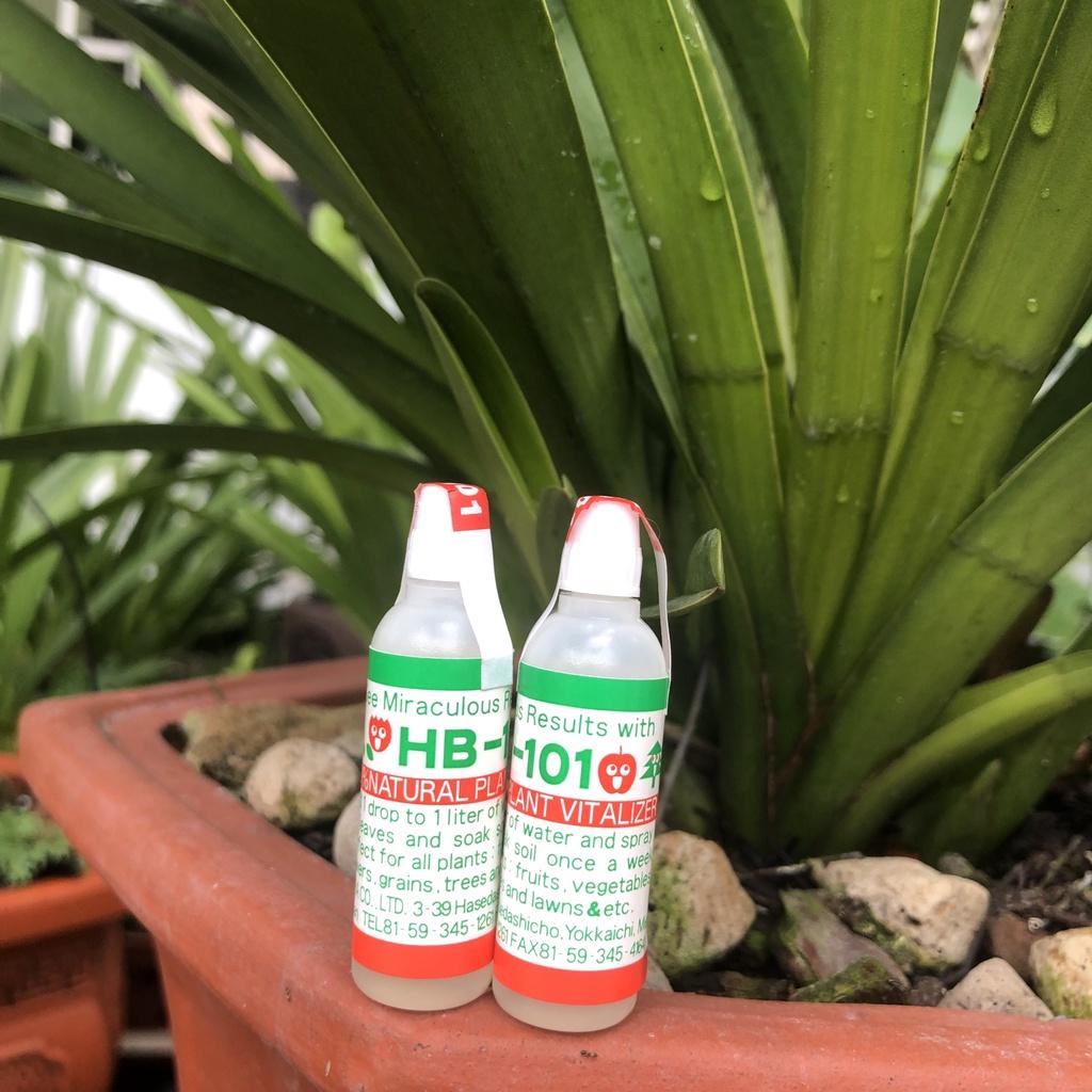 Phân hữu cơ Organic tăng năng suất giải độc đất ra rễ nhanh Flora Plant Vitalizer HB-101, Nhật Bản 6ml