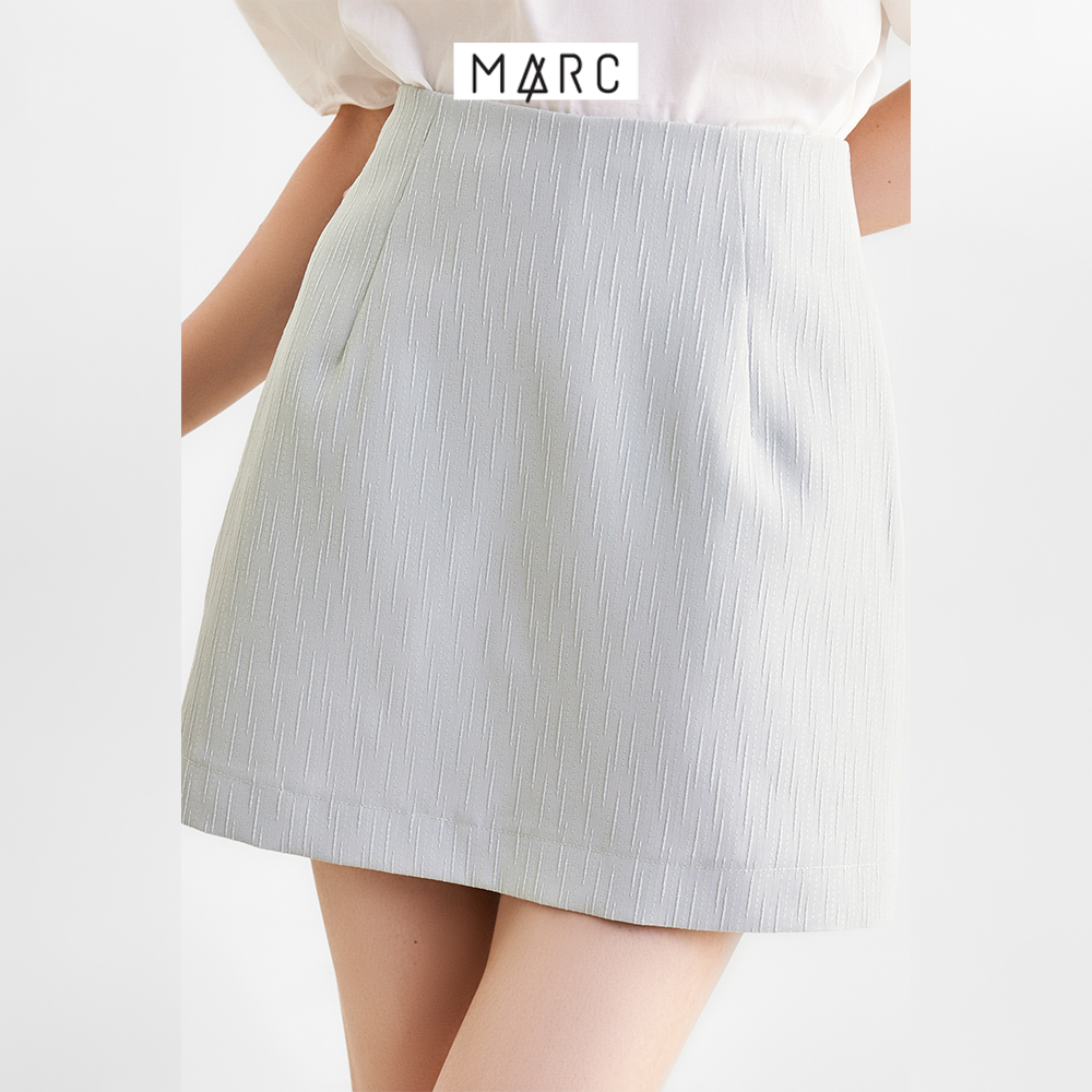 Quần váy skort nữ MARC FASHION dáng chữ A đơn giản CBHH0432