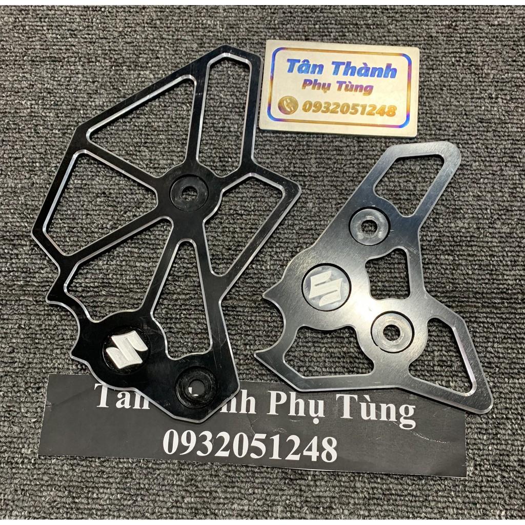Nẹp sườn, che pen nhôm CNC dành cho Raider FI - Satria