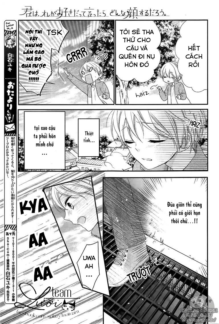 kimi wa ore ga suki datte ittara donna kao suru darou chapter 6 19