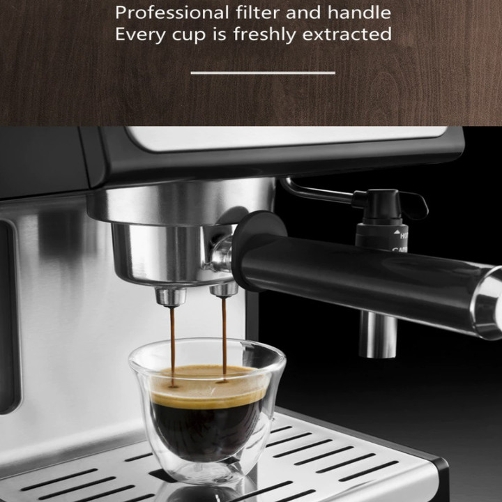 Máy pha cà phê Espresso thương hiệu cao cấp Delonghi ECP35.31 - Áp lực bơm: 15 (bar) - Công suất 1100 (W) - HÀNG NHẬP KHẨU