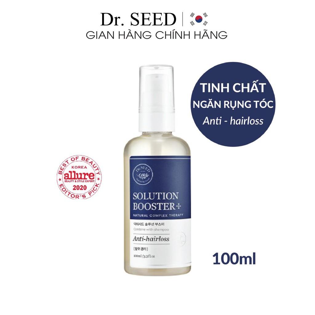 Serum Dưỡng Tóc DR. SEED Solution Booster Anti-Hairloss Giảm Các Triệu Chứng Rụng Tóc, Tăng Đề Kháng Cho Tóc 100ml