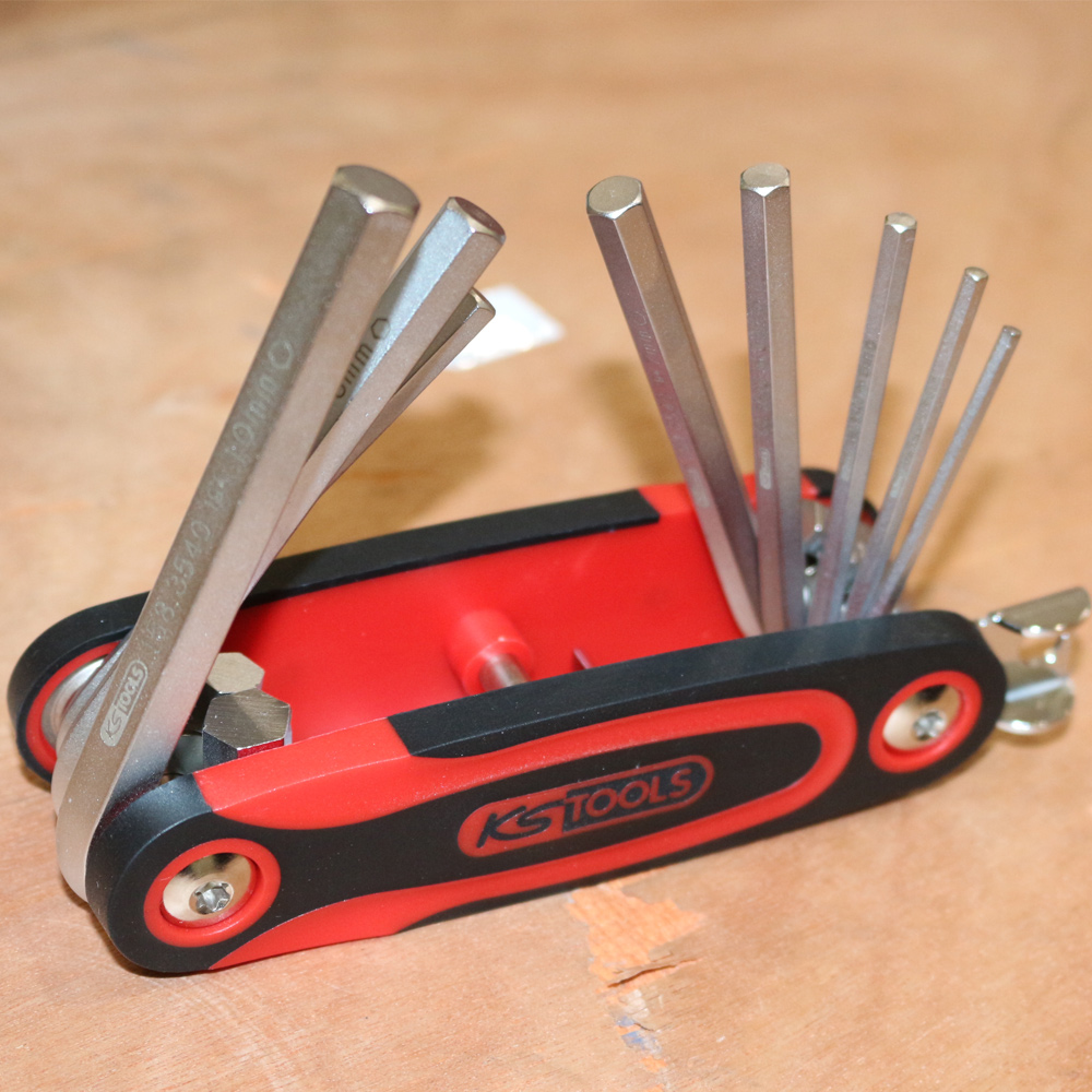 Bộ chìa lục giác 8 cây KS Tools model 158.3540