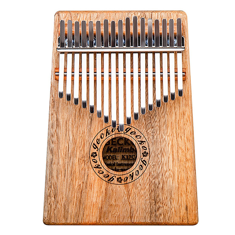 Đàn Kalimba Gecko 17 Phím K17CAEQ Gỗ Long Não Tặng Kèm Khóa Học Miễn Phí