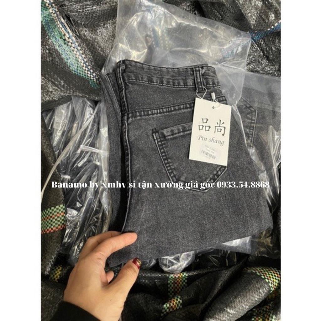 Quần jean baggy nữ cạp khóa chất vải bò siêu đẹp , quần jean baggy nữ 864