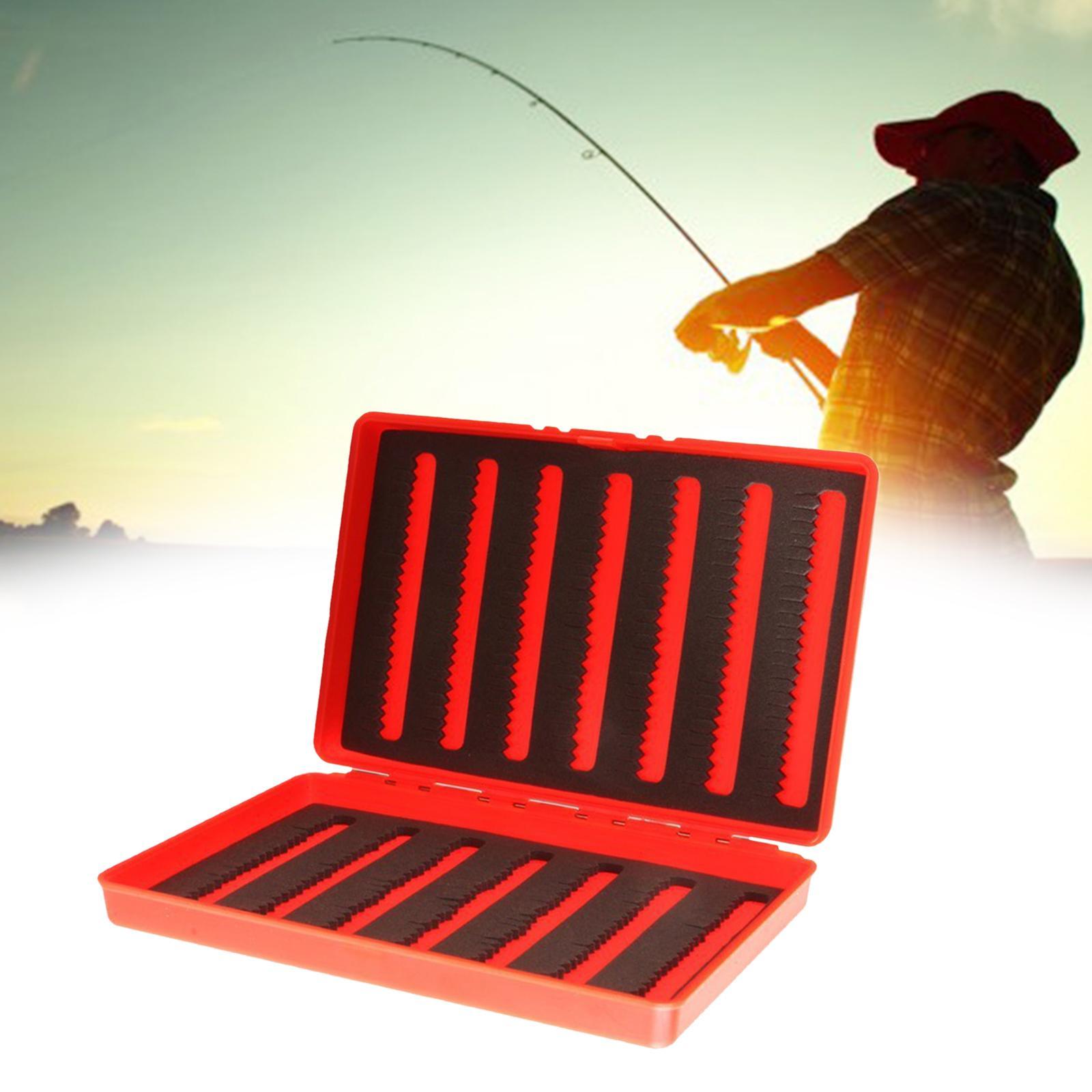 Double Sided Fly Fishing Box Portable Hooks Storage Case