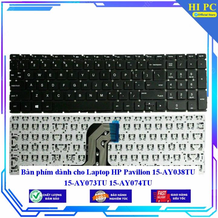Bàn phím dành cho Laptop HP Pavilion 15-AY038TU 15-AY073TU 15-AY074TU - Phím Zin - Hàng Nhập Khẩu