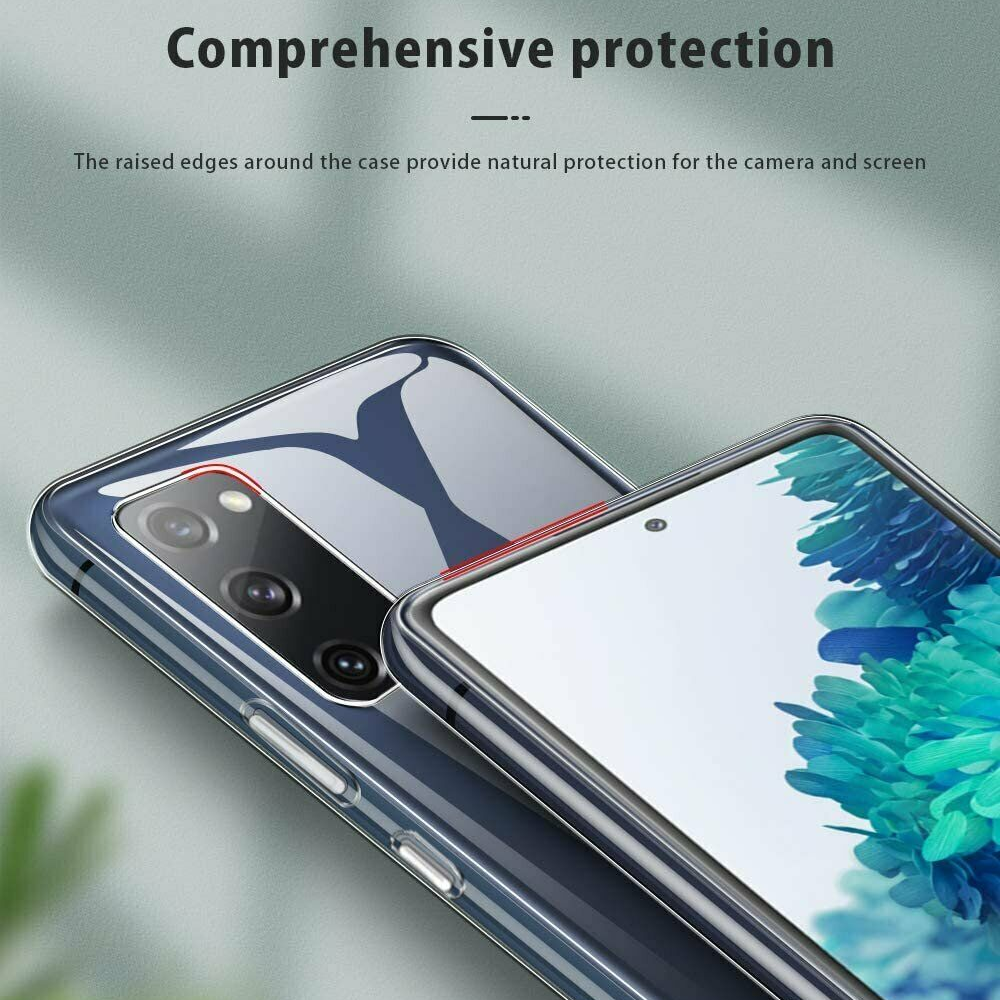 Ốp lưng silicon dẻo trong suốt mỏng 0.6mm cho Samsung Galaxy S20 FE hiệu Ultra Thin độ trong tuyệt đối, chống trầy xước - Hàng nhập khẩu