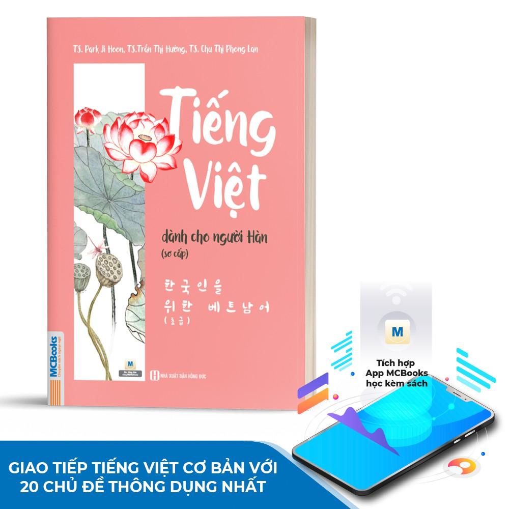 Sách - Tiếng Việt Dành Cho Người Hàn Sơ Cấp