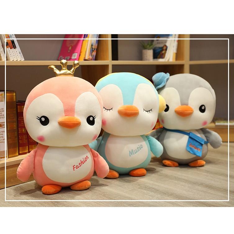 Gấu Bông Chim Cánh Cụt Cute Hình Thú Đẹp Dễ Thương Cao Cấp Nhỏ Size 40 - 50