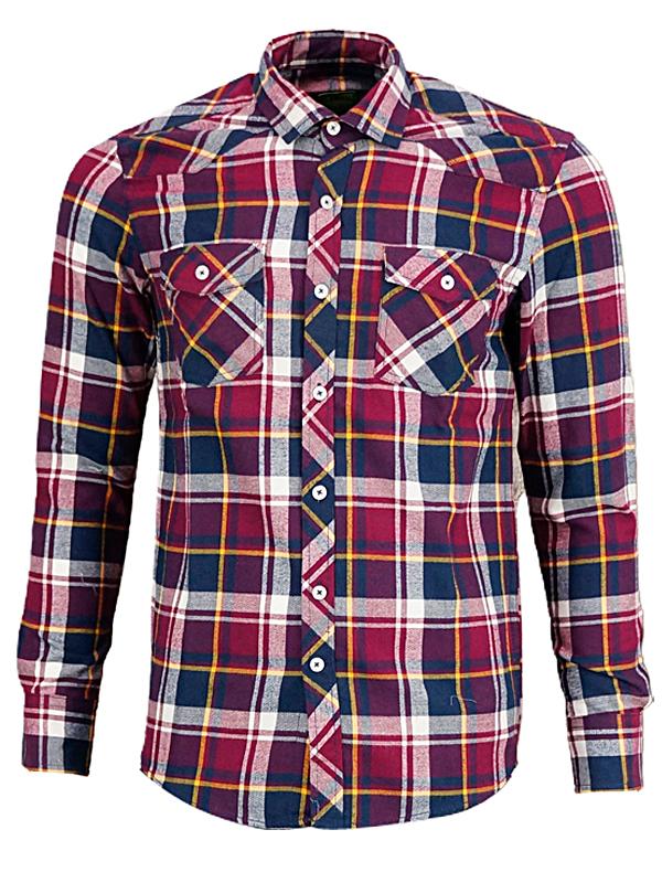 Áo Sơ Mi Tay Dài DeFacto Flannel Slim Fit Shirt - SIZE S