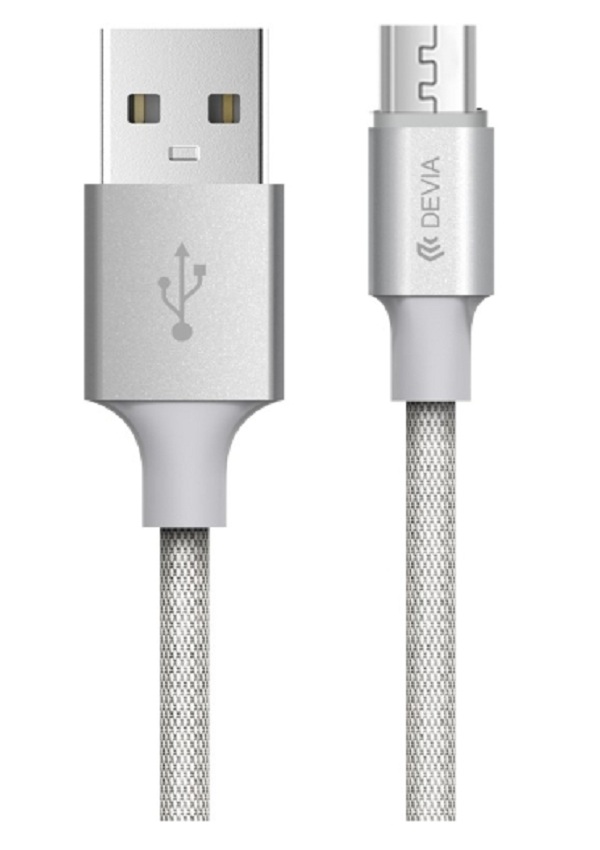 Cáp Micro USB Pheez Series 5V 2.4A 1M - Hàng chính hãng Devia