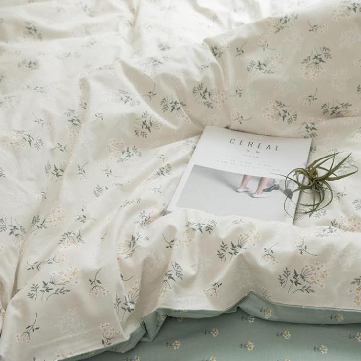 Bộ chăn ga gối Cotton Living 100% đủ size giường nệm 1m2 đến 2m*2m2