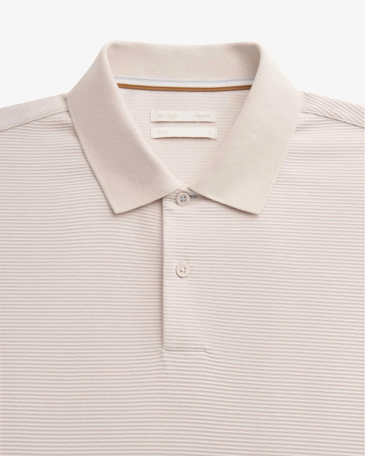 Áo Polo Nam Tay Ngắn Dệt Jacquard Form Fitted - ROUTINE 10F25POL017