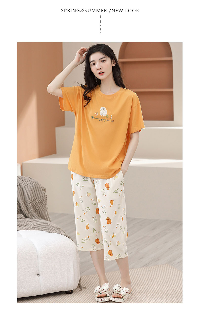 Quần áo mặc nhà cotton 5647