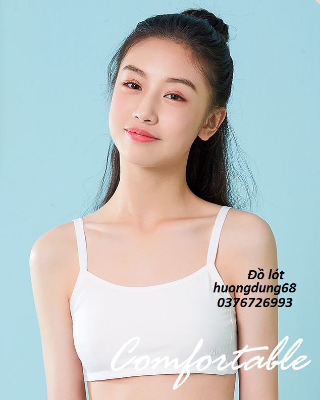 Bra / Áo Lá Nữ Sinh Cotton Hình Thỏ Xuất Đông Âu  Hàng Loại Đẹp.