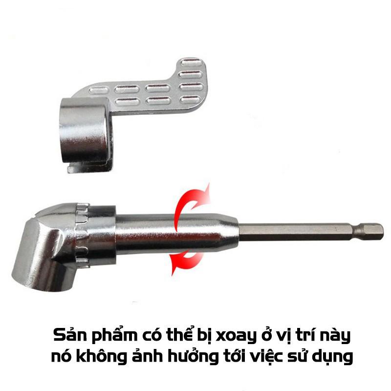 Đầu chuyển hướng máy khoan bắt vít, chuyển hướng bắn tô vít góc chuôi lục giác, đổi góc vặn vít, bắt vít góc khuất