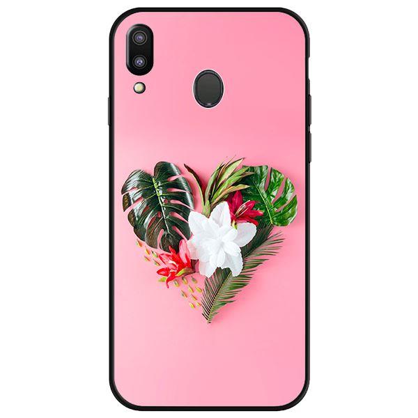 Ốp lưng dành cho điện thoại Samsung Galaxy M20 - Hoa LOVE