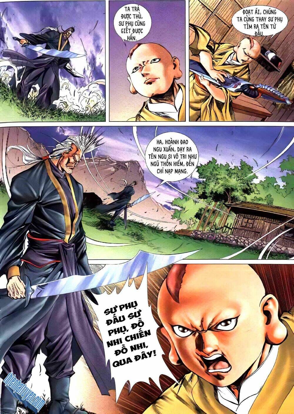 hoành đao đoạt ái - đao kiếm tiếu chapter 3 2