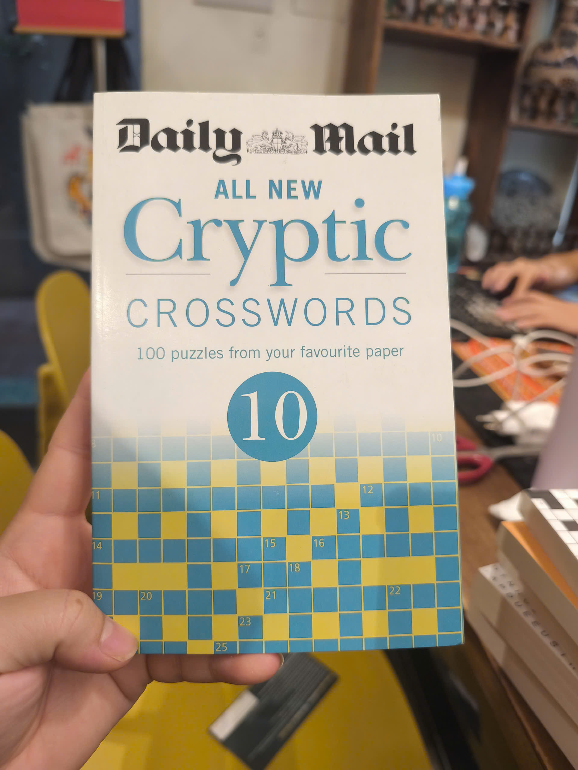 Sách - All New Cryptic Crosswords 10 | Games / Ngoại văn Nhập khẩu UK / Trò chơi ô chữ giải trí