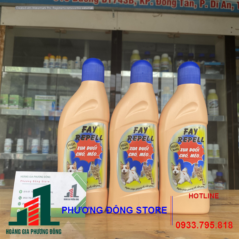 Ngăn phóng uế FAY REPELL-200ml