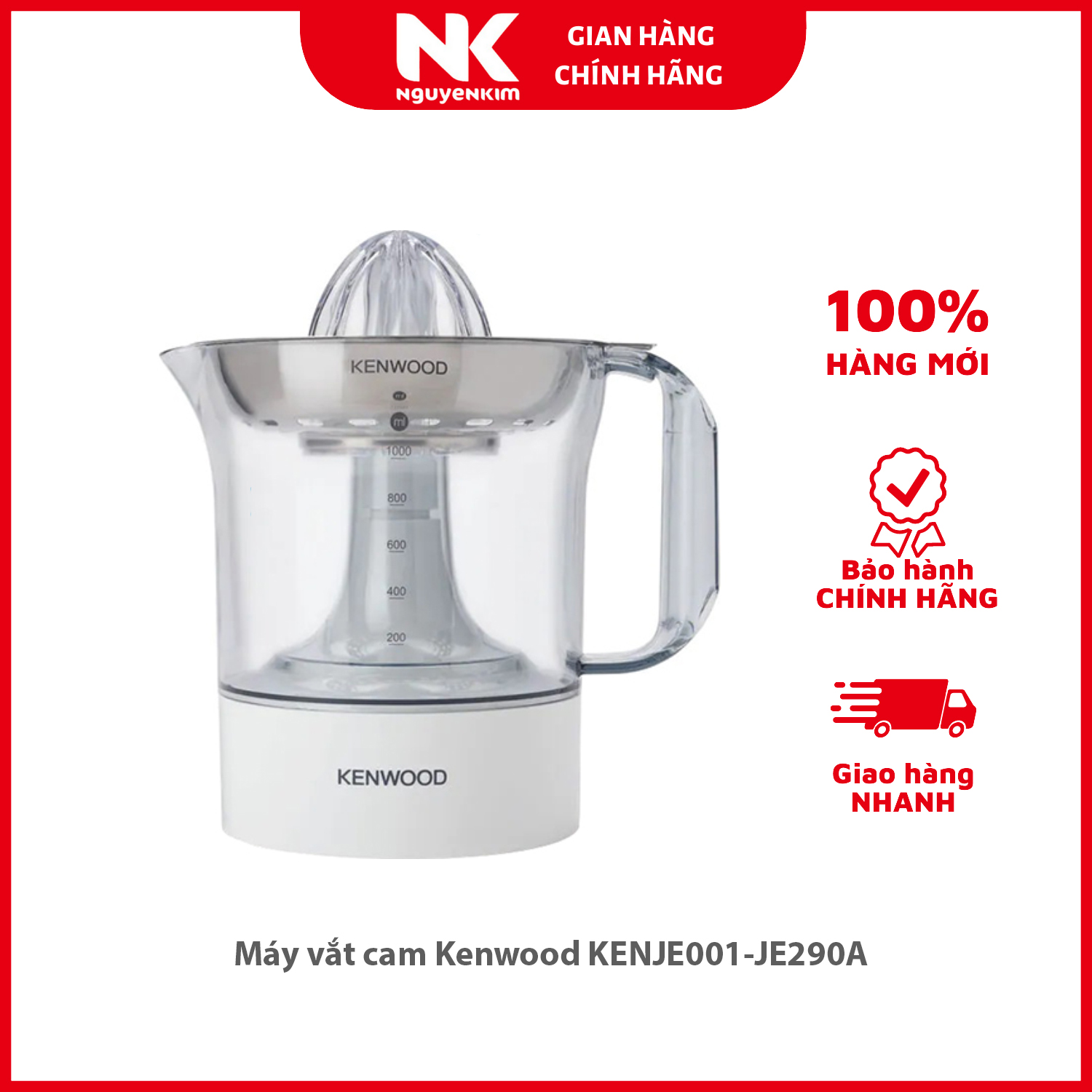 Máy vắt cam Kenwood KENJE001-JE290A - Hàng chính hãng