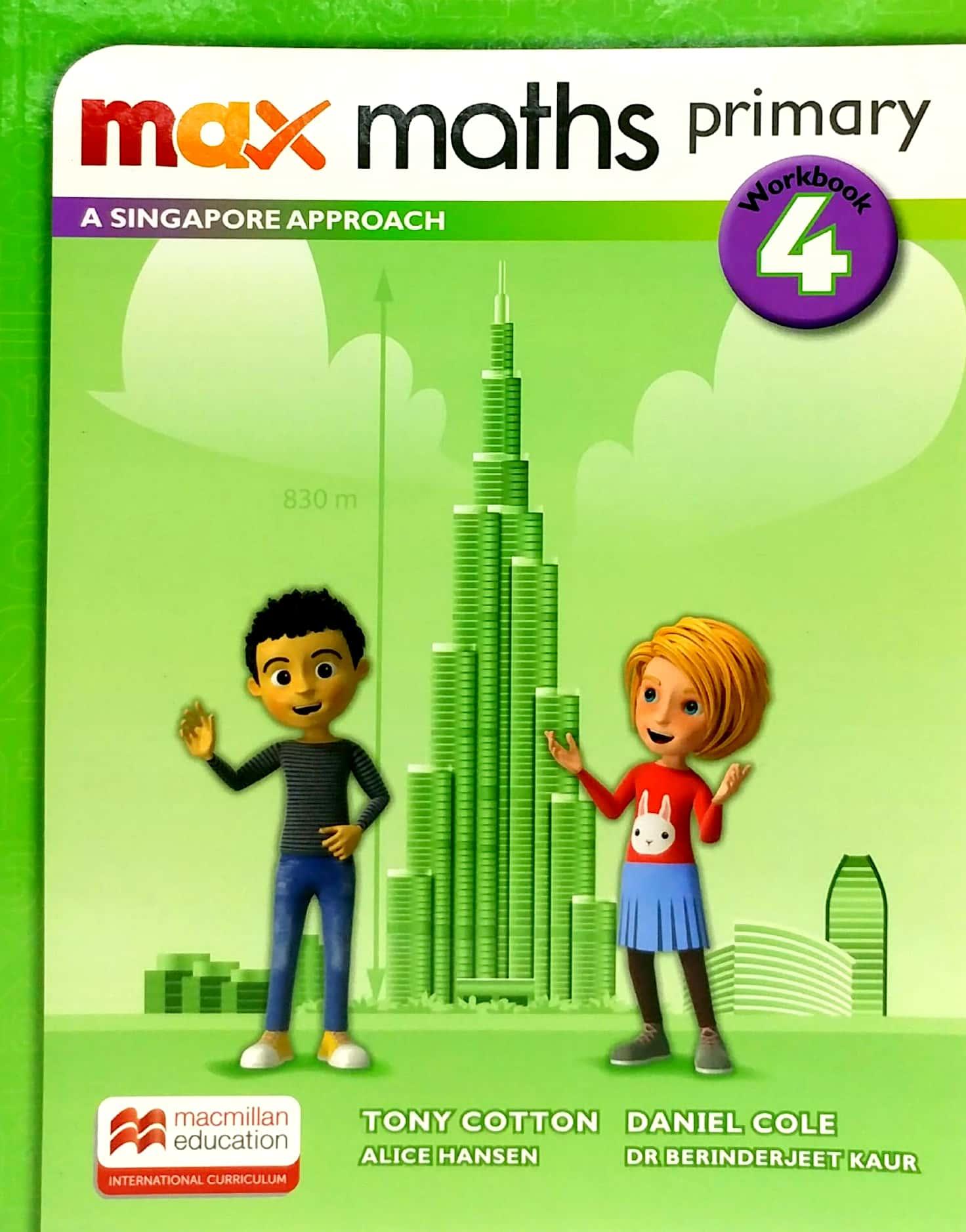Max Maths Primary A Singapore Approach Grade 4 Workbook