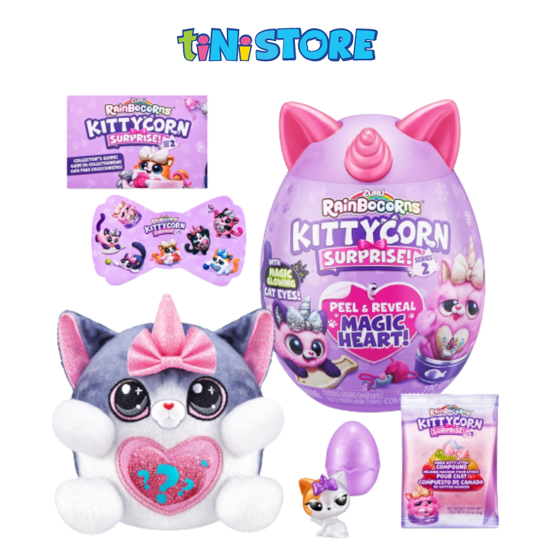 Đồ chơi trứng kỳ lân mèo con Zuru Rainbocorns Kittycorn S2