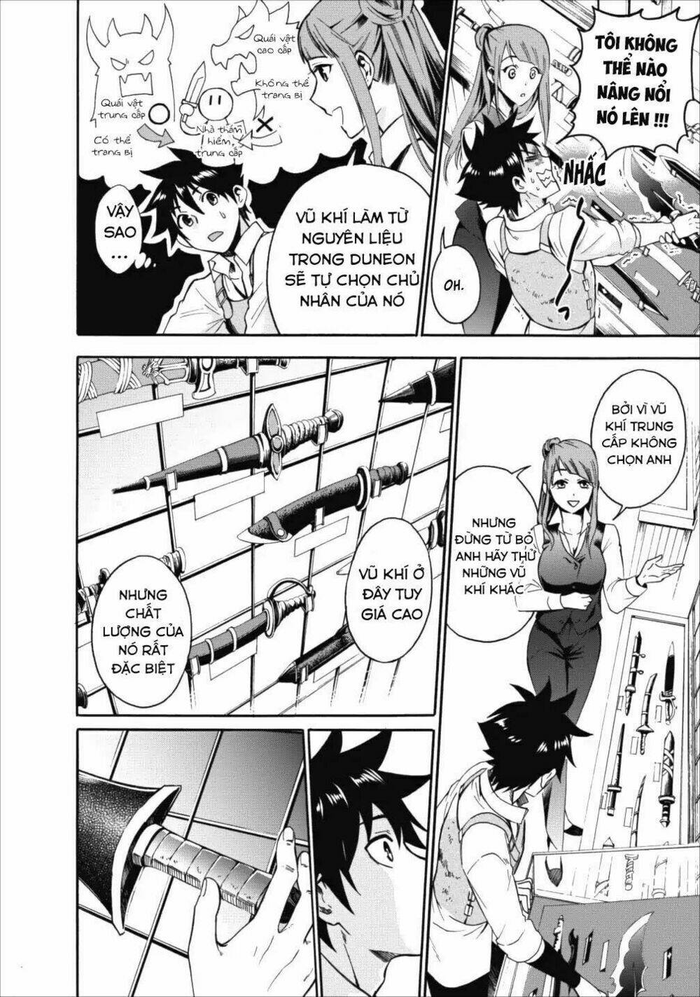 trở thành nhà thám hiểm đánh bại dungeon bằng bảng kĩ năng ~ . chapter 3 13