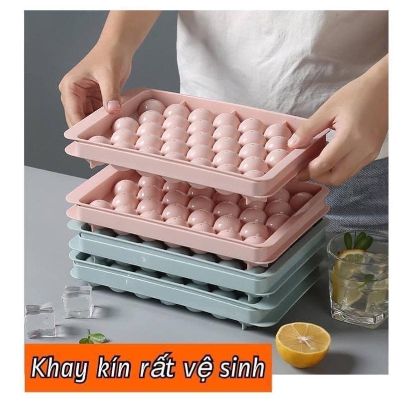 Khay làm đá , làm thạch , trữ đồ ăn dặm 33 ô