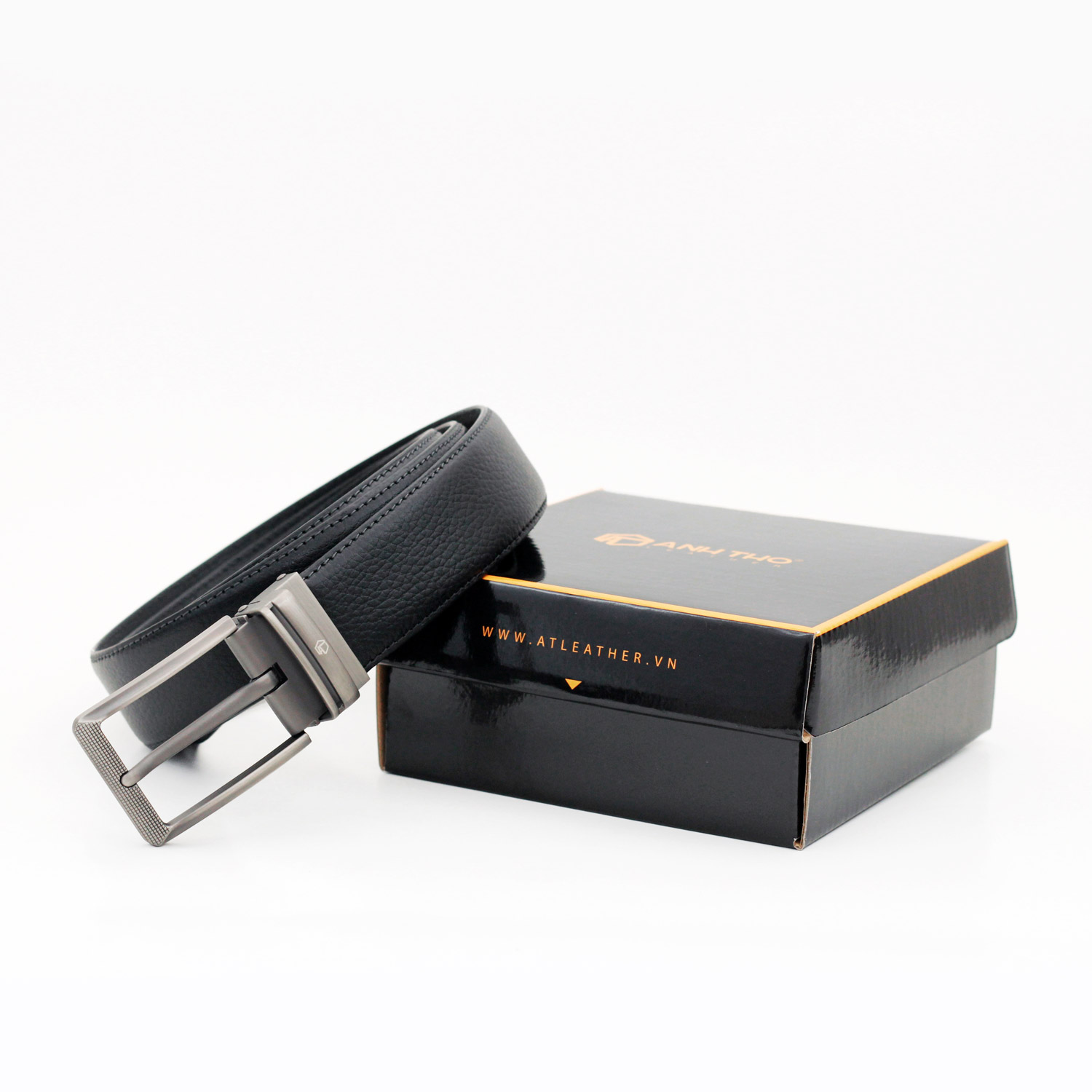 Thắt lưng da bò Anh Tho Leather M2K35-02