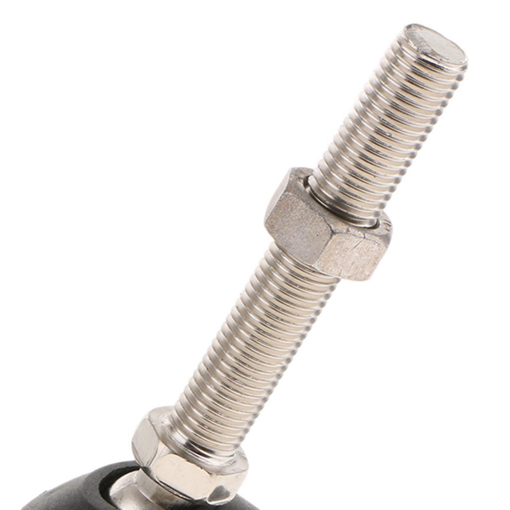 4 Machine Furniture Leveler Leveling Feet Glide Adjustable M16x150 60mm Base