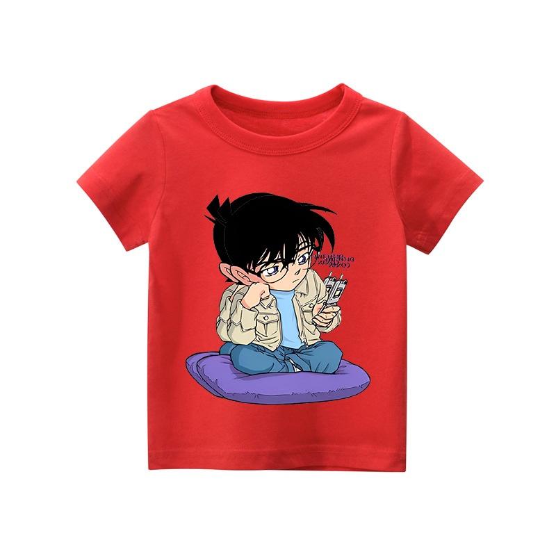 Áo thun trẻ em CONAN 2 , 8 màu áo, đầy đủ size có big size, MÀU KHÁC NHẮN TIN SHOP