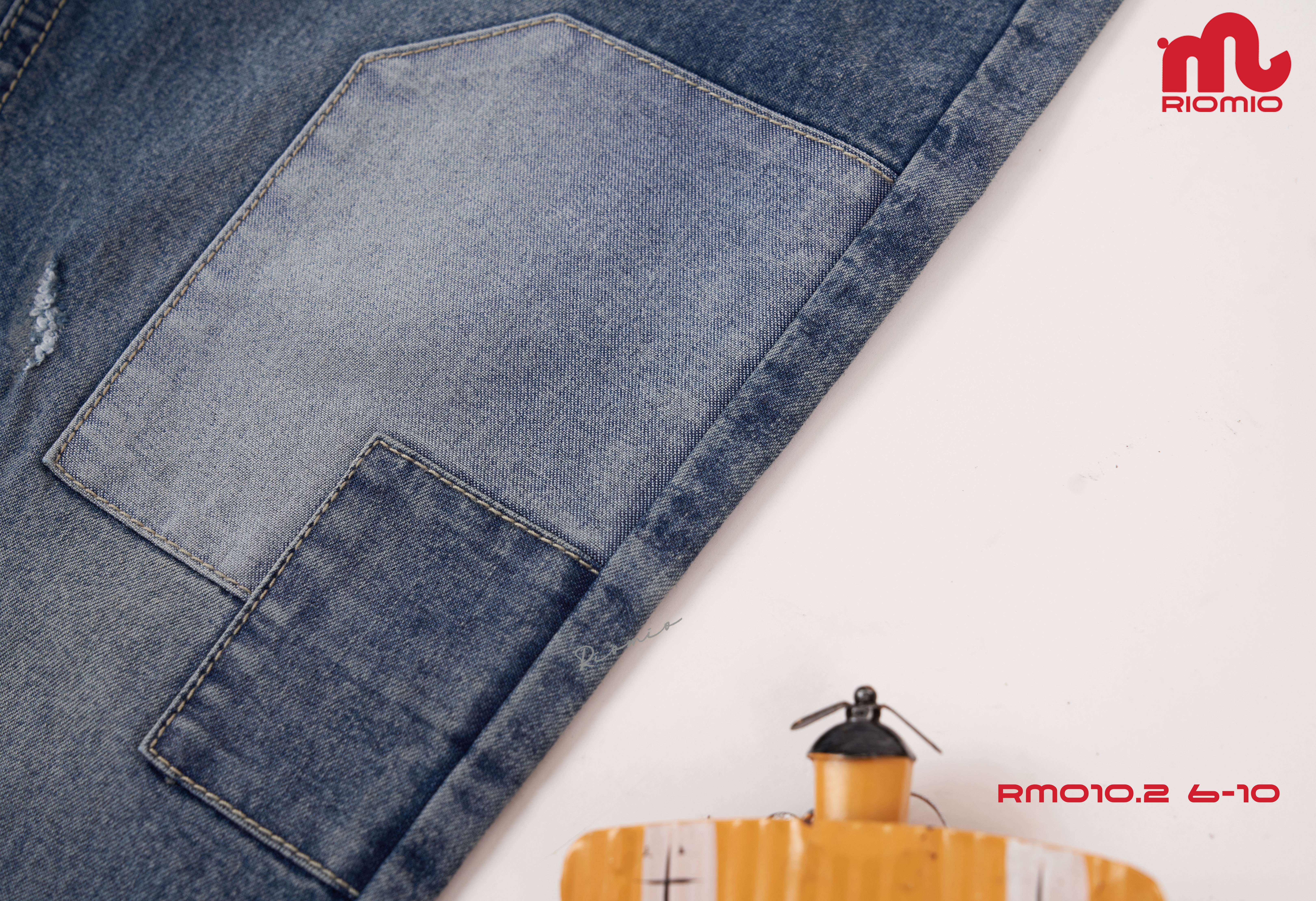 Quần jeans bé trai [Denim Cotton USA] chính hãng RIOMIO – RM010.1 màu light