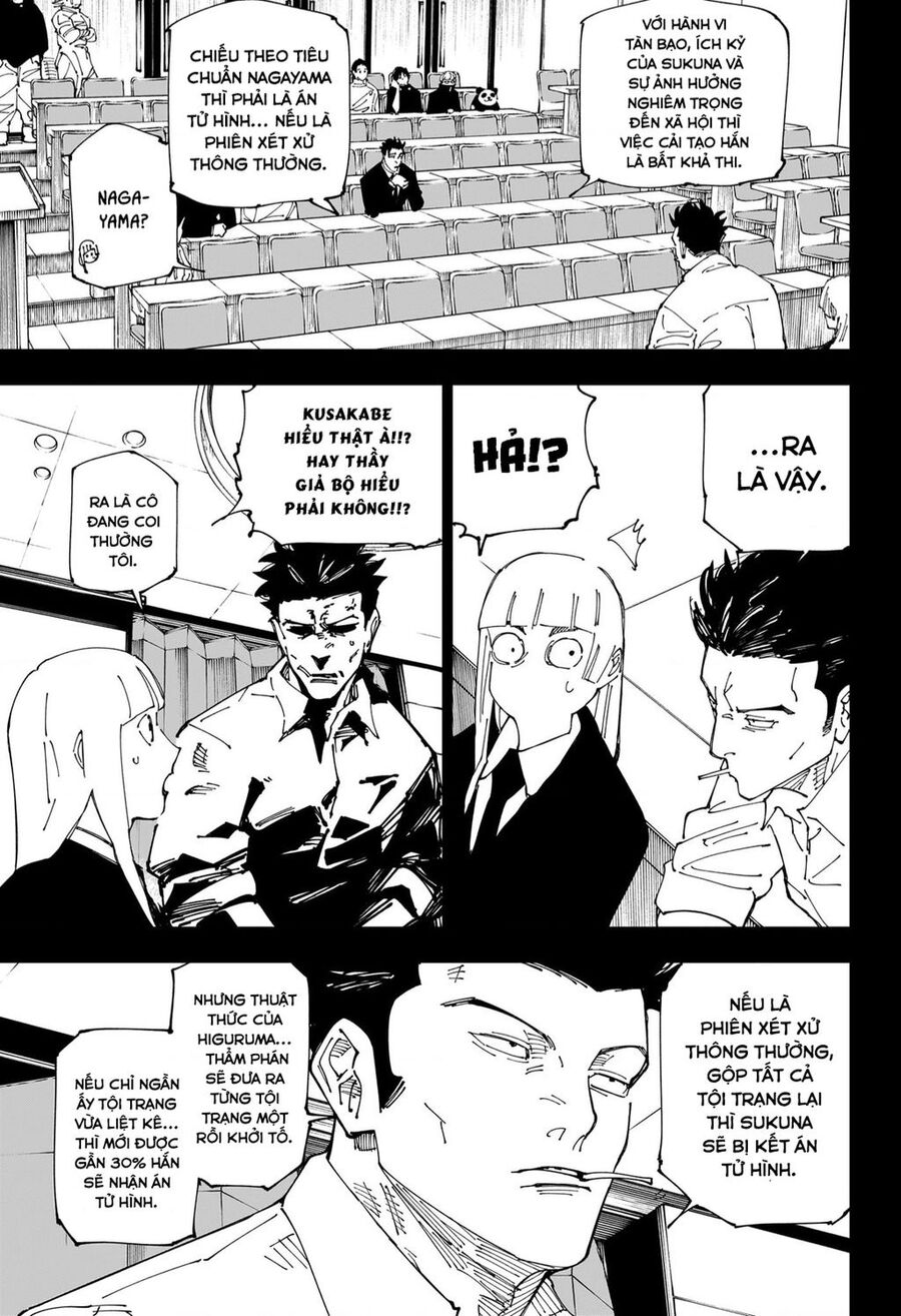 jujutsu kaisen - chú thuật hồi chiến chapter 244 9