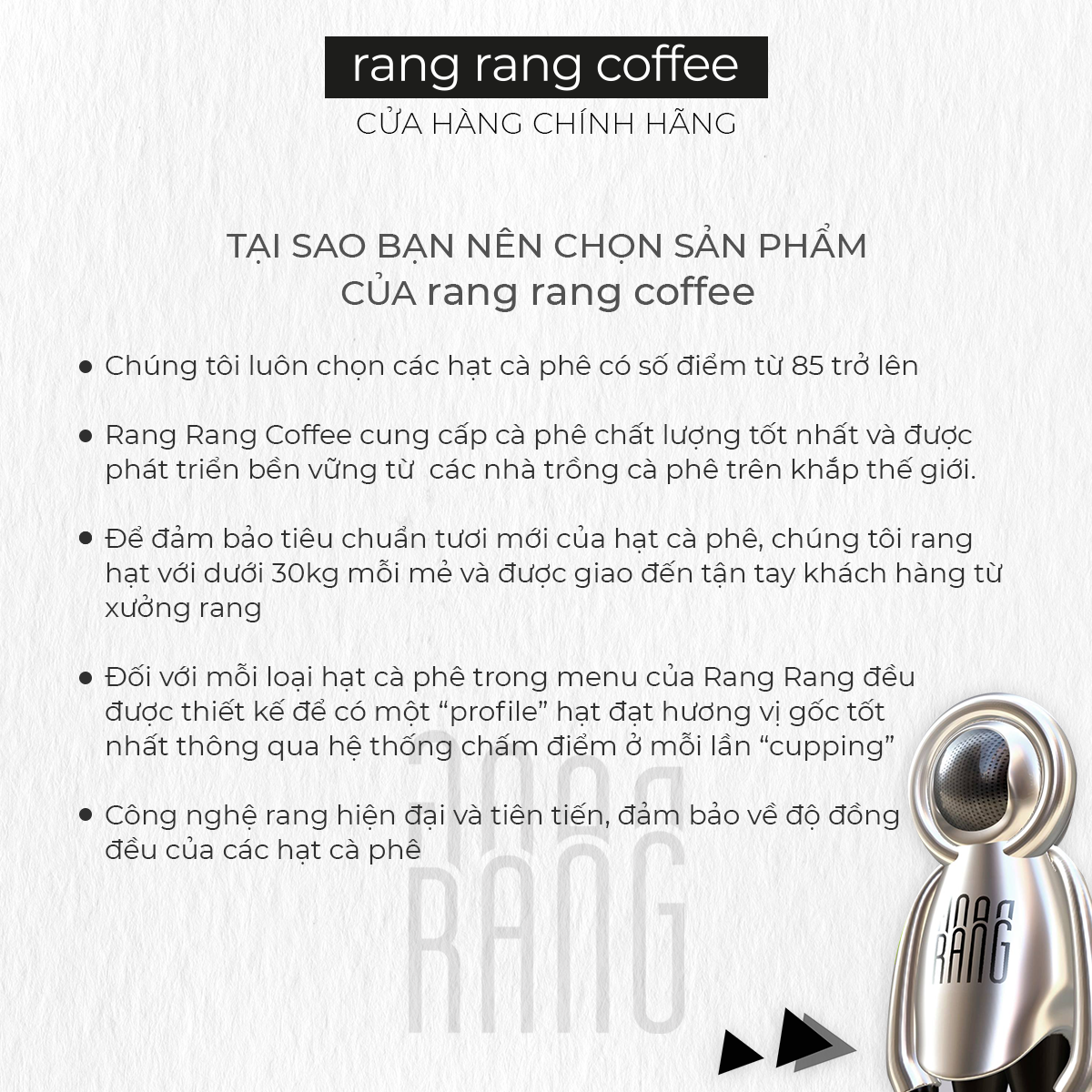 [Specialty coffee 250gr] Cà Phê Rang Xay Nguyên Chất Colombia Decaf - Hạt Arabica Cao Cấp, Hương Qủa Hạch, Chua Nhẹ rang rang coffee 250gr