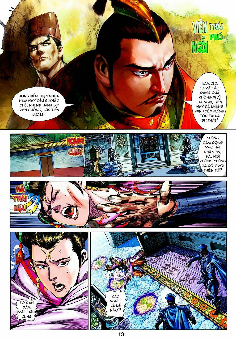 thiên tử truyền kỳ 7 - tam quốc kiêu hoàng chapter 17 13