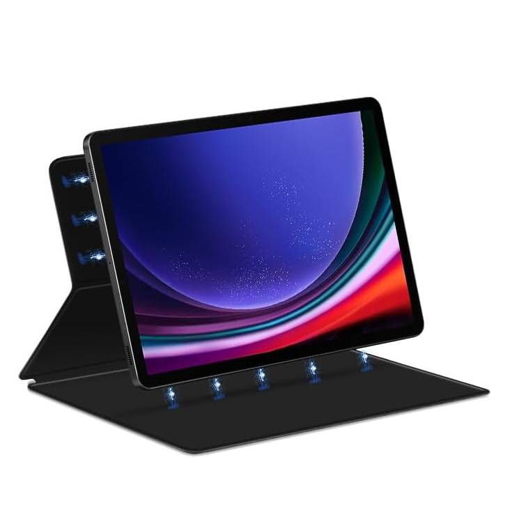 Bao Cover Nam Châm Dành Cho Samsung Galaxy Tab S9 11 Inch SM X710 / X716B Có Khe Viết Smart Cover