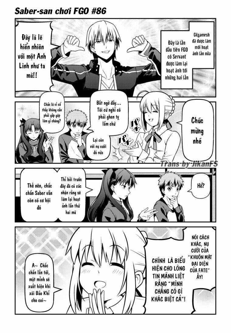 saber-san chơi fgo! chapter 51 43