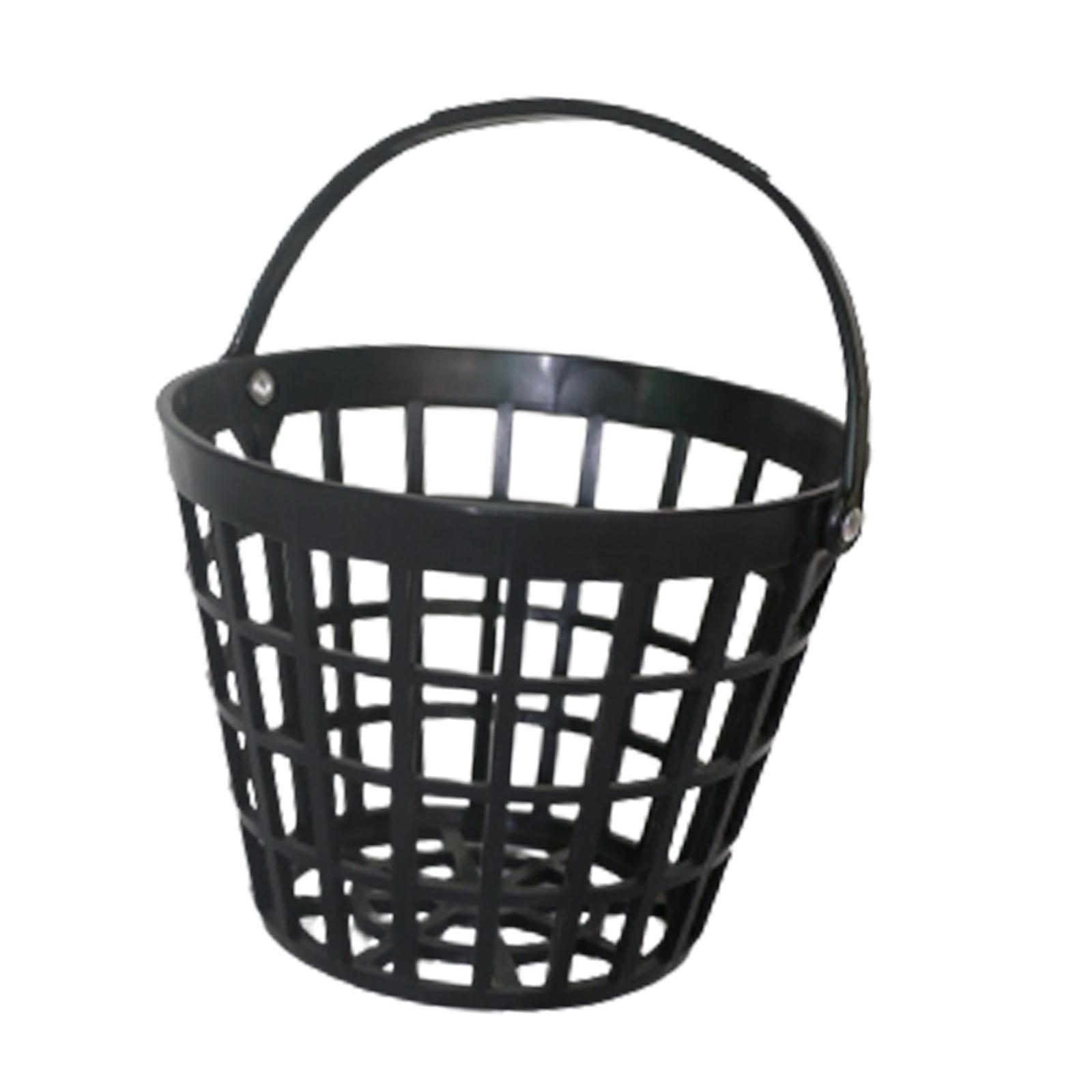 Golf Ball Basket,Golf Ball Storage Organizer Carrying Golf Ball Holder Portable Golfball Container Golf Range Bucket for Player Playing Golfer Outside