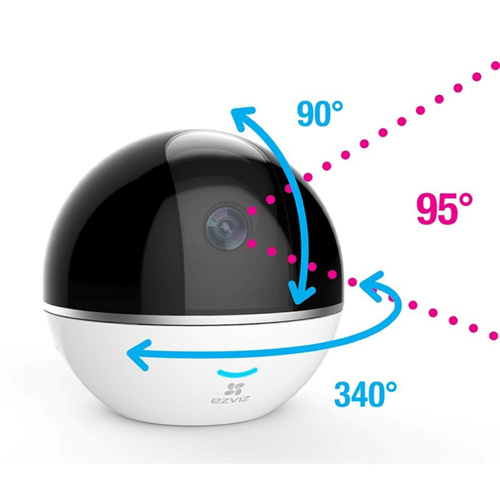 Camera IP Wifi 4MP quay quét thông minh EZVIZ C6W hàng chính hãng Nhà An Toàn pp