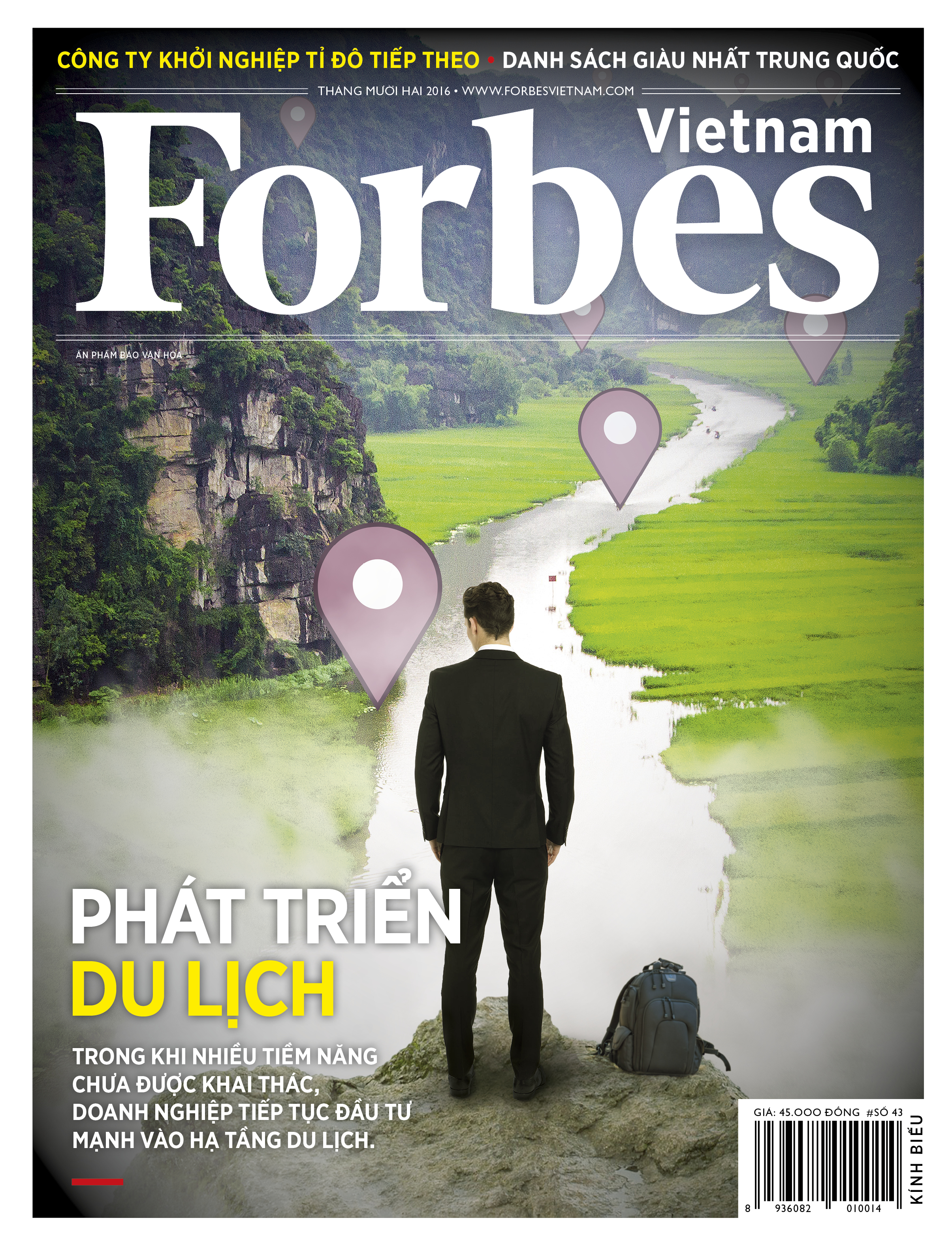 Combo tạp chí Forbes Việt Nam chủ đề du lịch