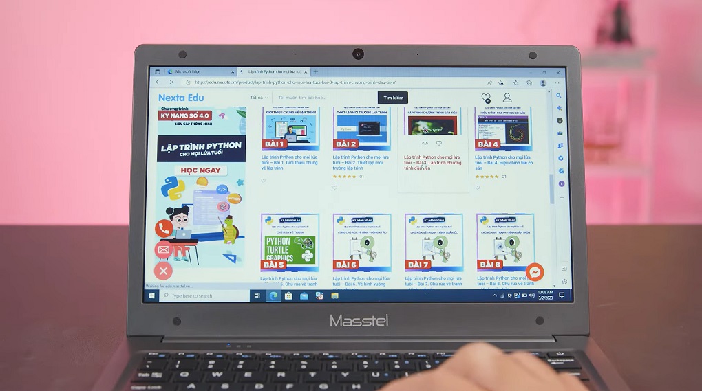 Combo Laptop Giáo dục Masstel E116 hàng chính hãng tặng Ứng dụng Nexta Edu trên nền tảng Windows dành cho học sinh và giáo viên (24 tháng)