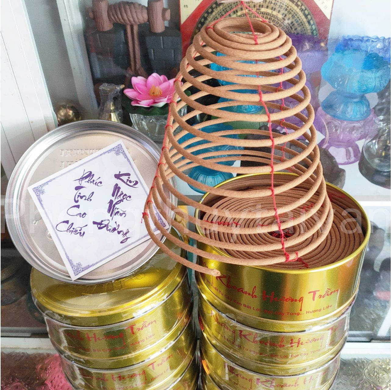 Nhàng vòng thơm, không độc hại BHL 24h/vòng (1 ngày) - thờ cúng